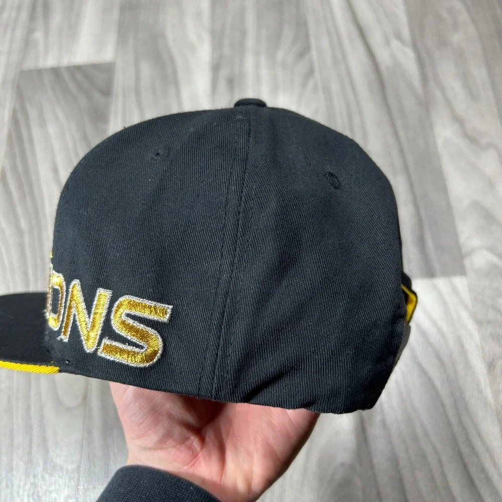NFL Denver Broncos Team Apparel Baseball Cap Youth One Size Black Super‎ Bowl